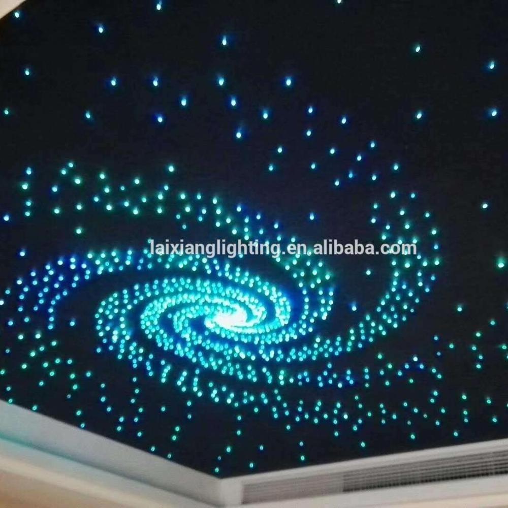 Luxurious popular twinkle star ceiling pmma end glow Fiber Optic Light Kit for Star Sky Ceiling