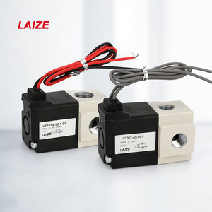 VT307 Three Port Vacuum Solenoid Valve SMC Type High Frequency Valve  Direct Acting Bottom Valve With Stable Performance