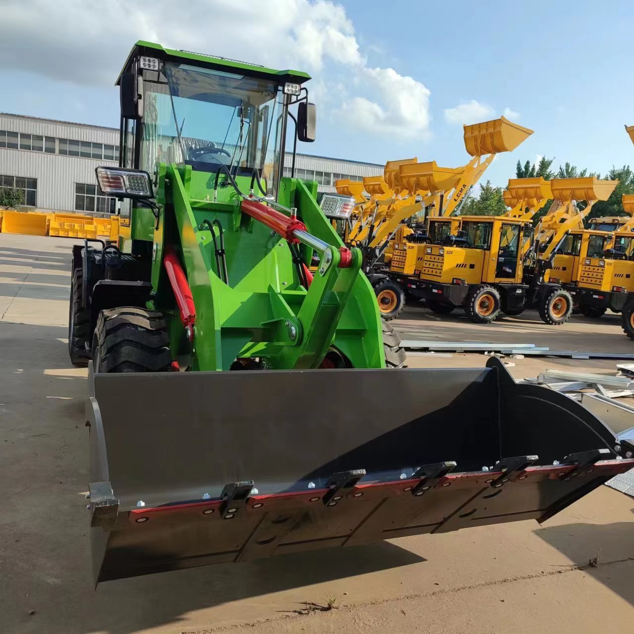 Four Wheel Drive Mini Backhoe Loader Good Price Chinese YUCHAI Engine Backhoe for Sale