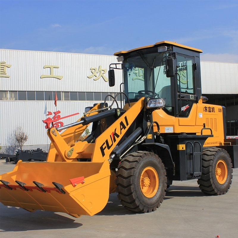 High dump FUKAI ZL-926 wheel loader with snow blower