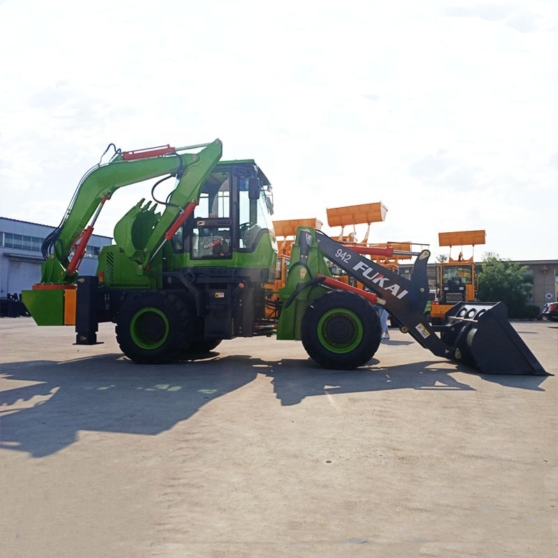 China mini retroexcavadora wz30-25 backhoe loader with tree spade 3cx/4cx machine for sale