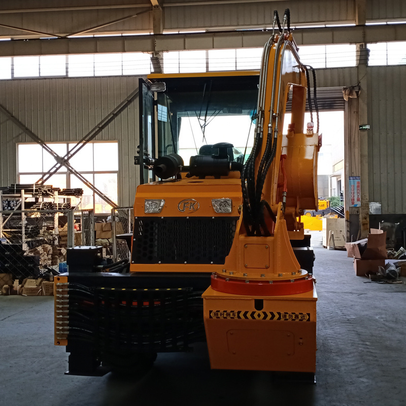 Chinese brand mini tractor with front end loader and backhoe WJ-40 mini backhoe loader