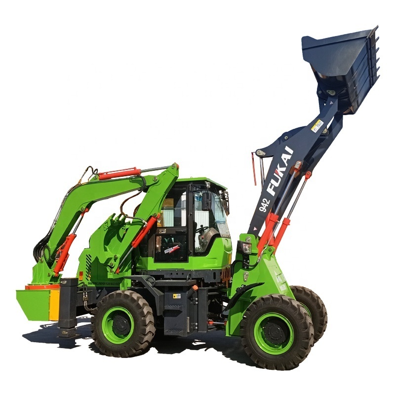 China mini retroexcavadora wz30-25 backhoe loader with tree spade 3cx/4cx machine for sale