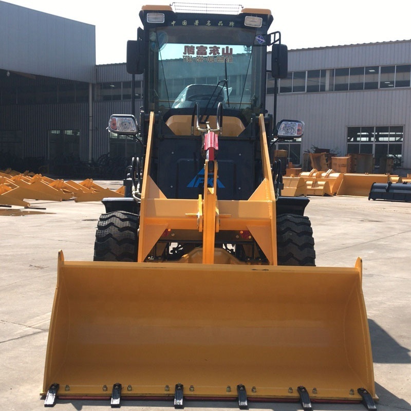 High dump FUKAI ZL-926 wheel loader with snow blower