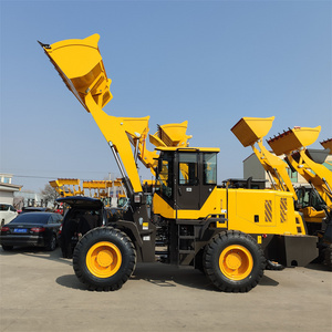 construction wheel loader 3000kg Earth moving Equipment big power wheel loader with lawn mover