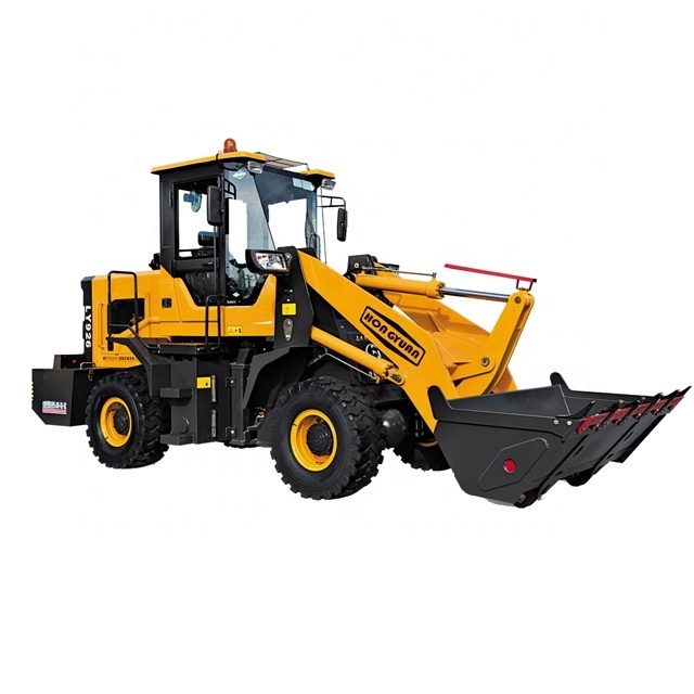 Telescopic Boom 4x4 Front Bucket Attachment Backhoe Wheel Excavator Loader Compact Front End Loader For Sale