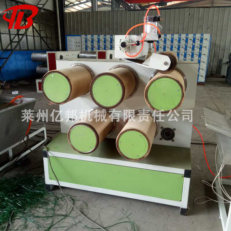 Professional plastic monofilament extruder PET broom round yarn making machine