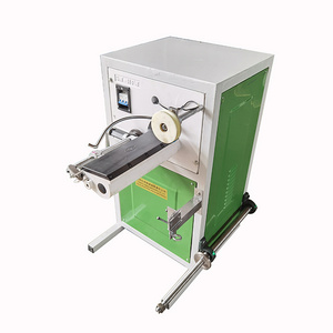 Professional automatic wire coil winding taping machine with cloth tape