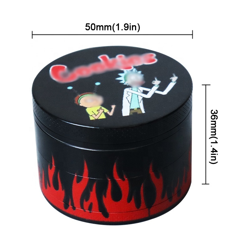 Herb Grinder Plastic Herb Grinder Smoking Accessories Custom Metal Herb Grinder