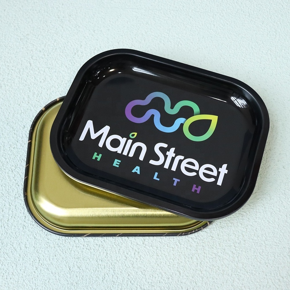 Cheap Price Custom Logo Rolling Tray Tobacco Serving Tray High Quality Rolling Tray