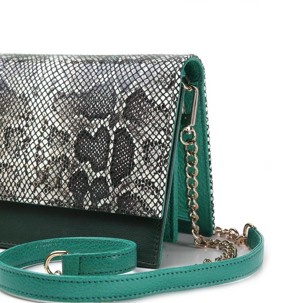 women beautiful handmade bags snake print leather shoulder handbags also available in different snake colors LDSB0005