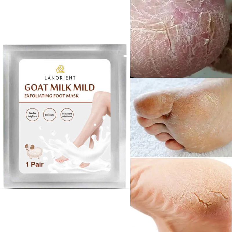 Feet Exfoliating Foot Masks Spa Pedicure Socks Exfoliation Scrub Remove Dead Skin Heels Foot Peeling Anti Cracked Foot Skin Care