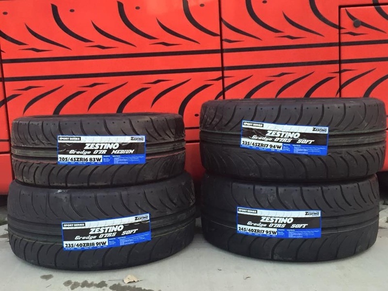 zestino uhp performance tires GREDGE 07RS 285/30ZR19  zestino race tires 19 semi slick