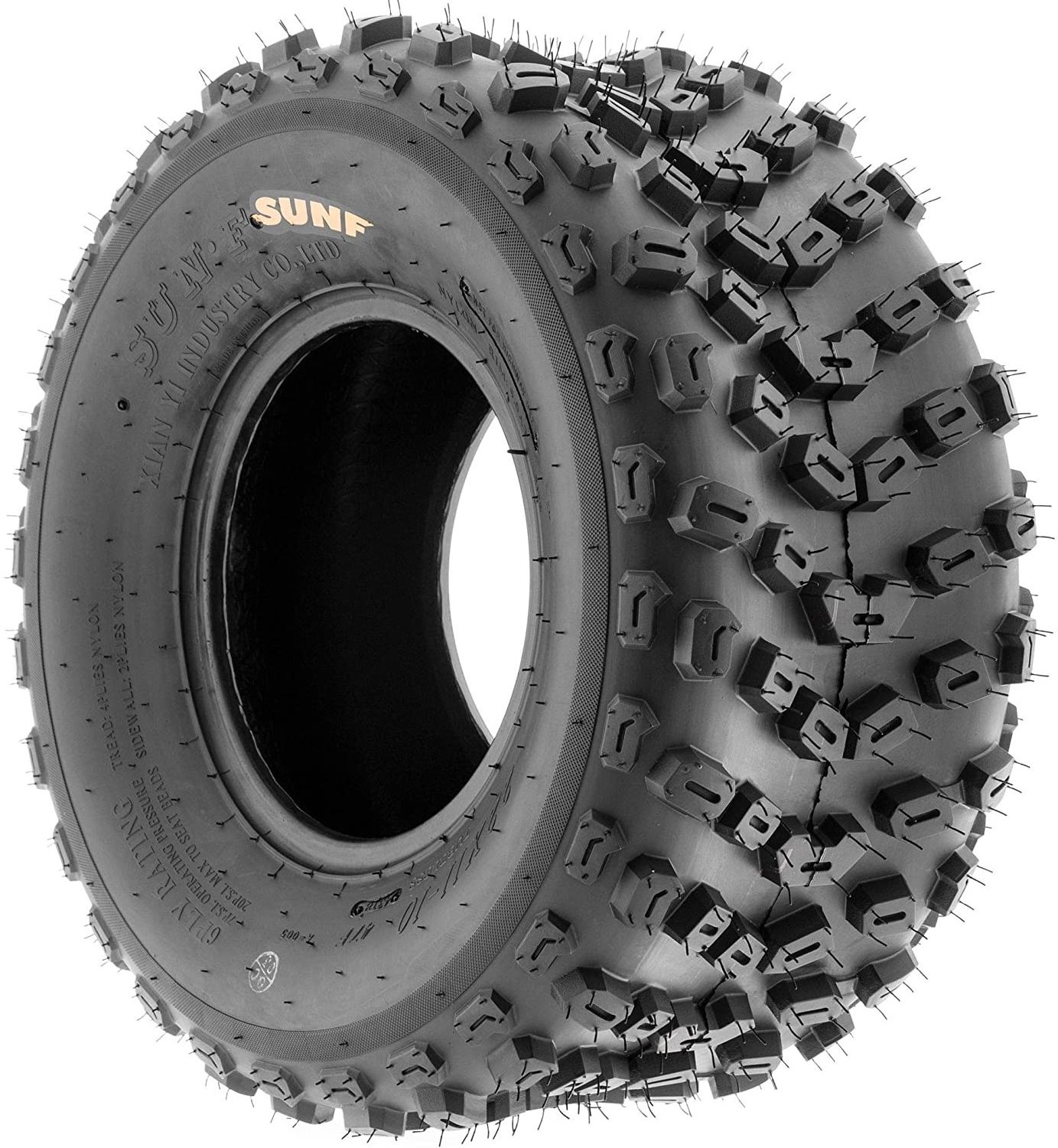 LAKESEA ATV Wheels Tubeless 25 10 12 Rubber ATV UTV Tires 25x8x12 Perform All Terrain Off Road Tires Mud Tires ATV