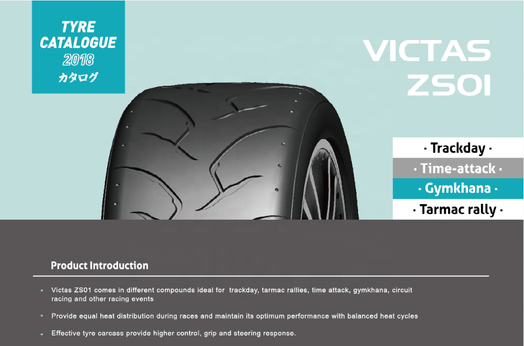 New design good selling Drag race tires ZESTINO VICTAS ZS01 225/45R15Tyres llantas