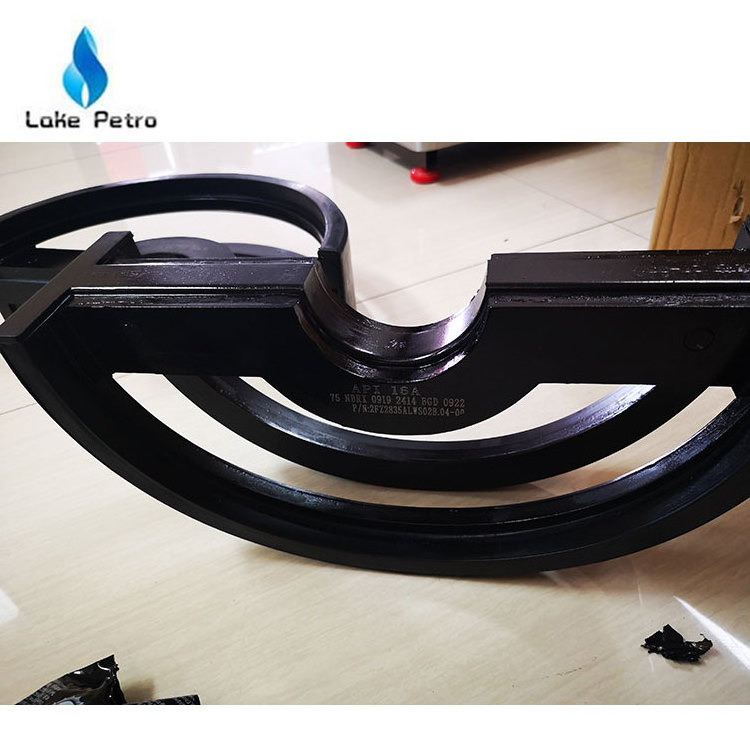 Integral Type Shenkai Double Ram BOP Rubber Packer / Rubber Seal