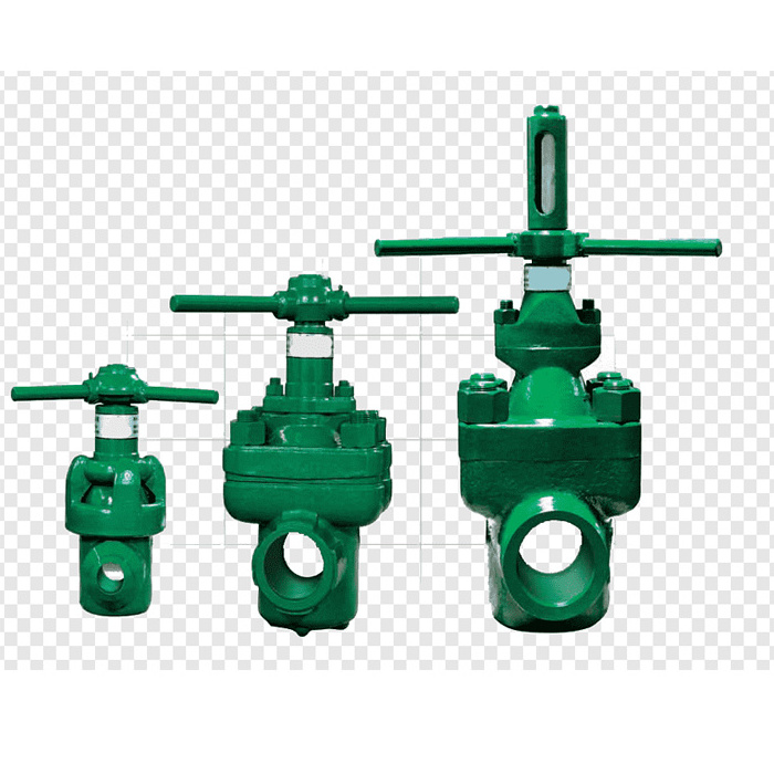 API 6A Mud Valve 5000 PSI Gate Valve 70Mpa with thread End connection and repair kits