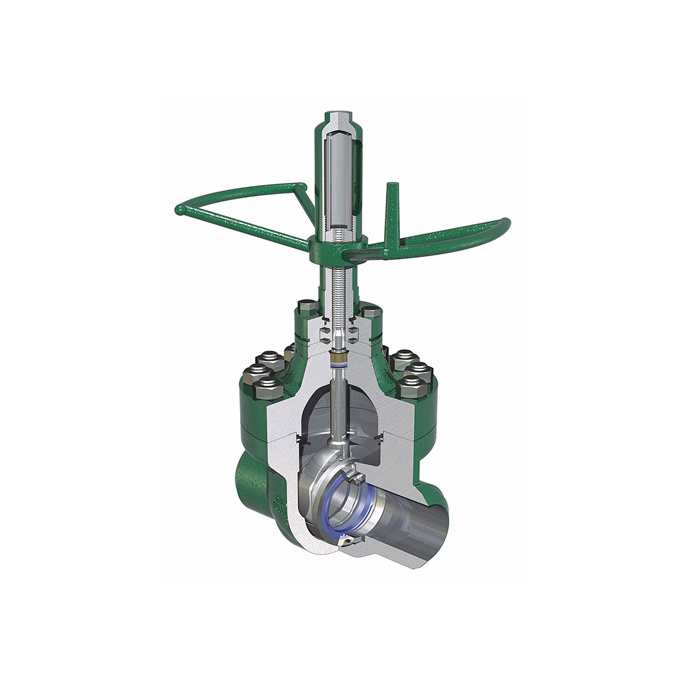 API 6A Mud Valve 5000 PSI Gate Valve 70Mpa with thread End connection and repair kits