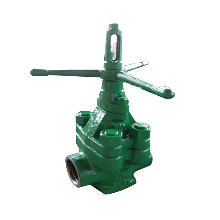 API 6A Mud Valve 5000 PSI Gate Valve 70Mpa with thread End connection and repair kits