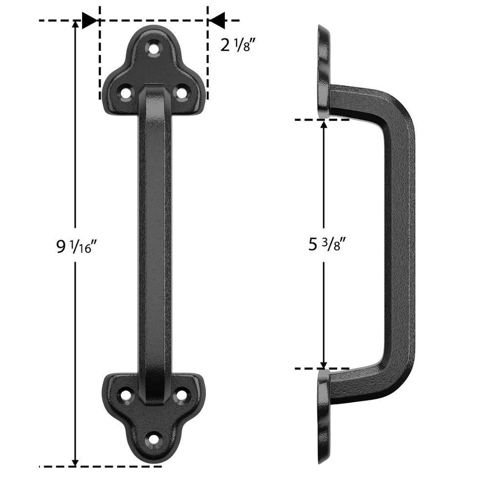 Factory Wholesale Solid Door Kitchen Cabinet Cast Iron Door Handle