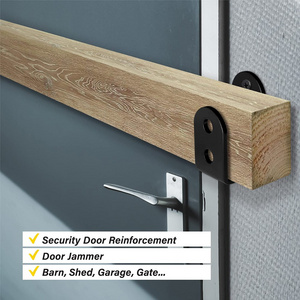 Heavy Duty Open Bar Security Holder Bracket for barn door