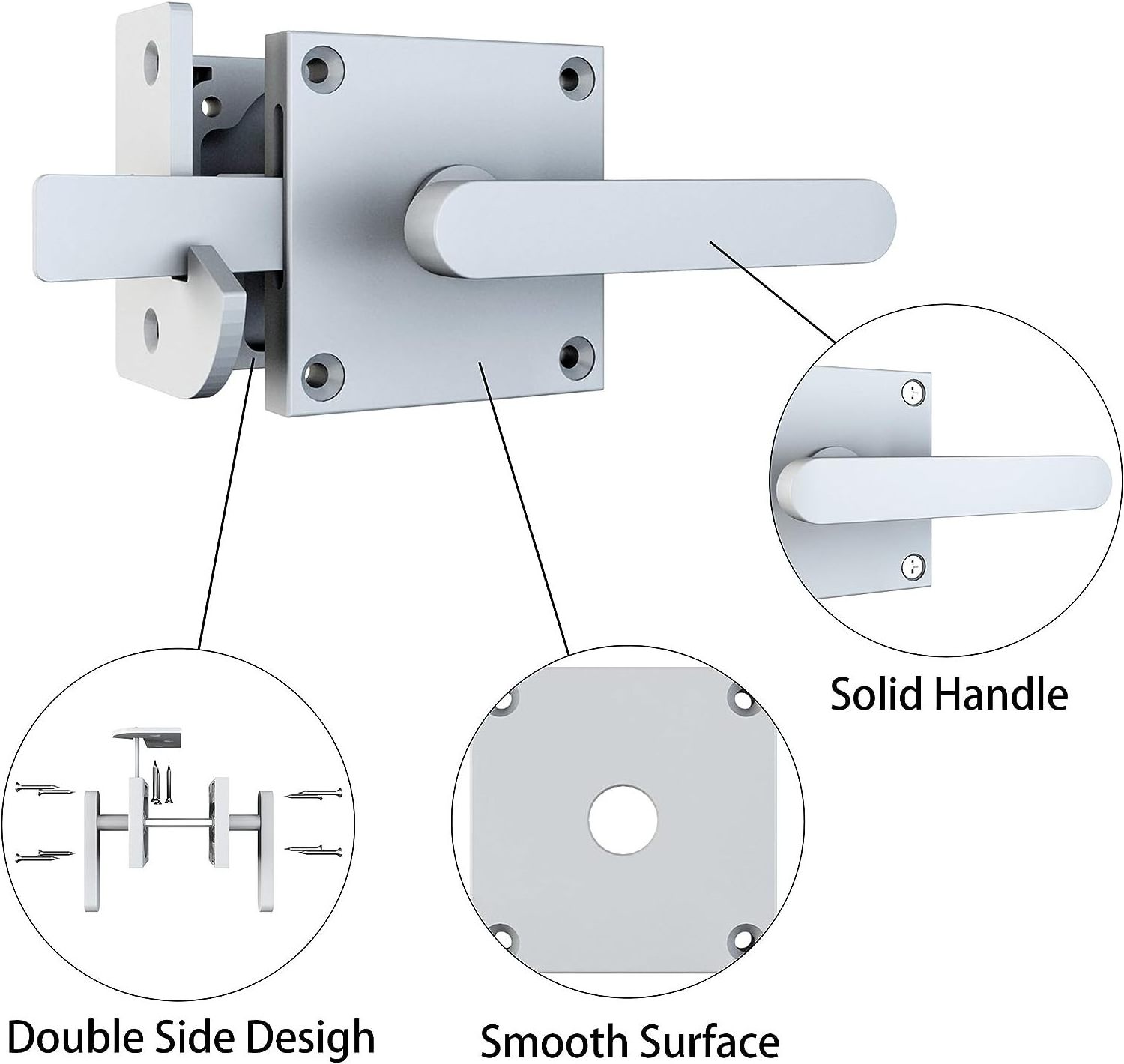 Heavy Duty Outdoor Fence Gate Hardware