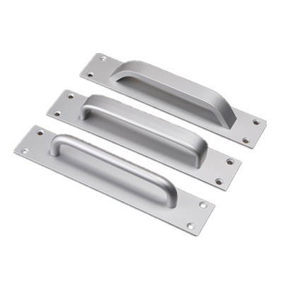 Home Furniture Hardware Brushed Aluminum Kitchen Cabinet Door Handles