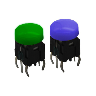 Lakeview PCB SMT Mini Momentary LED Super Bright Illuminated Tact Tactile Button Switch