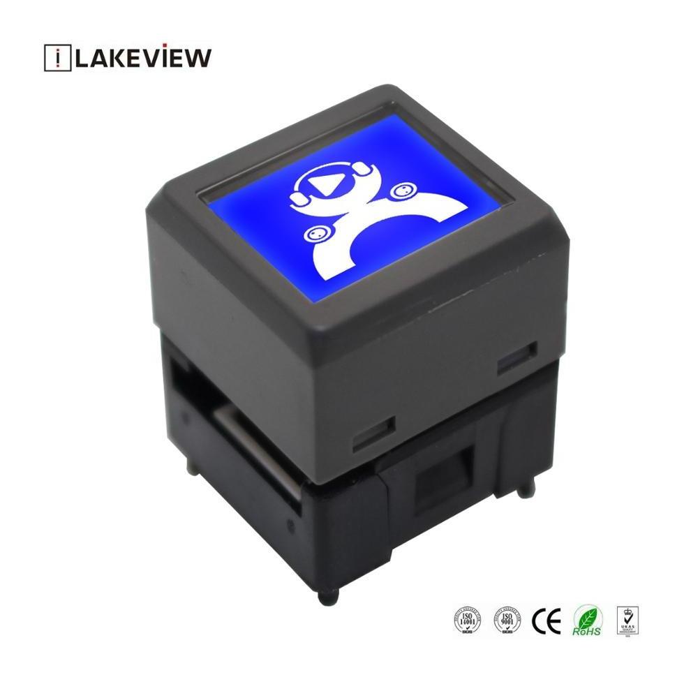 Lakeview DSP OLED LCD Display Screen Programmable Momentary Silent Push Button Switch Available for Video Equipments