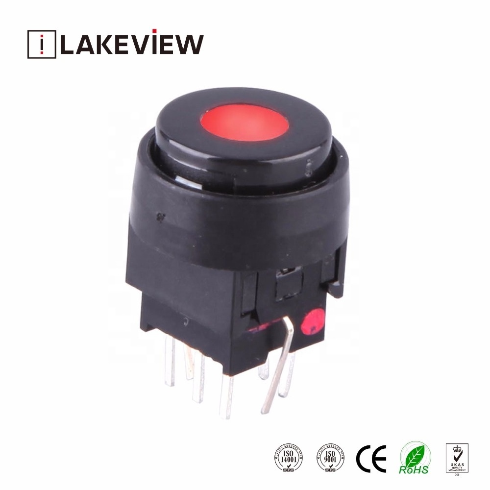 Lakeview PLA Momentary & Alternation Dual LED Light Illuminated Small Micro Push Button Switch reed switch