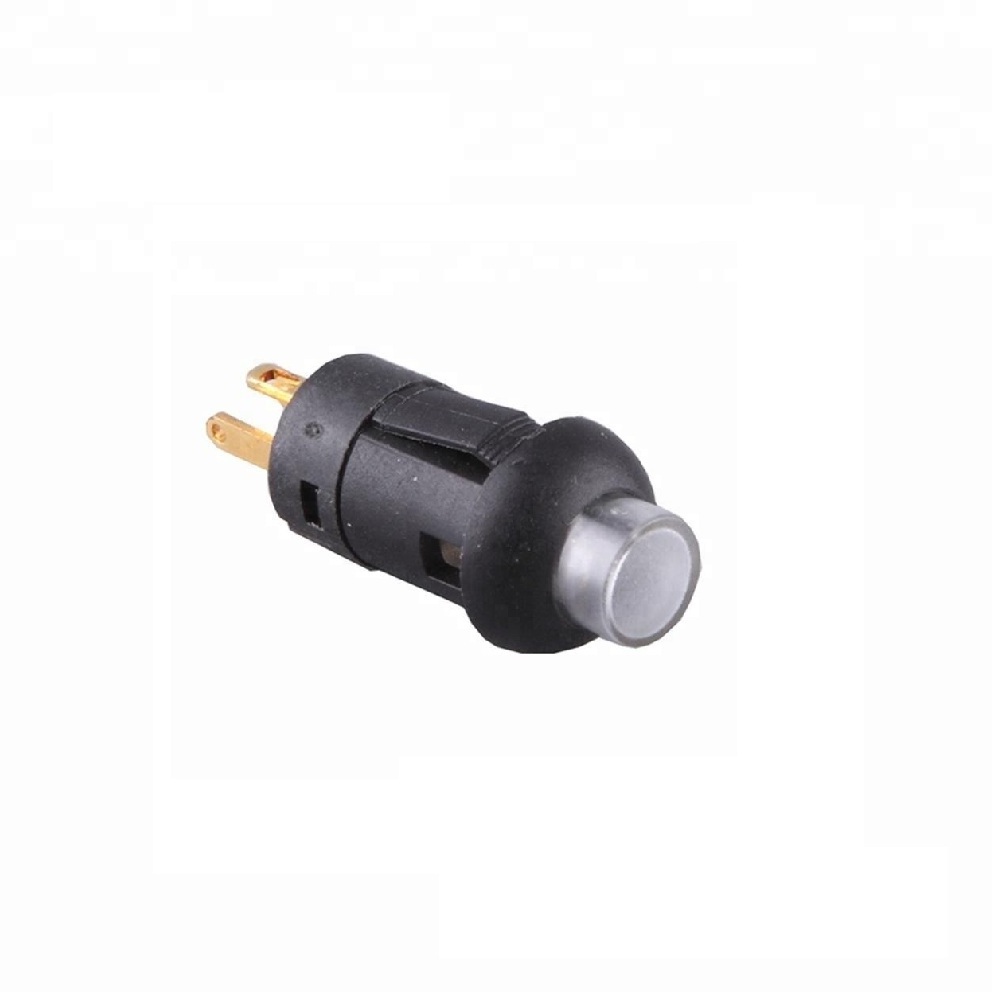 Lakeview Mini Micro Small 5.3mm round cap Momentary Bi Color Dual LED Super Bright Illuminated Push Button Switch