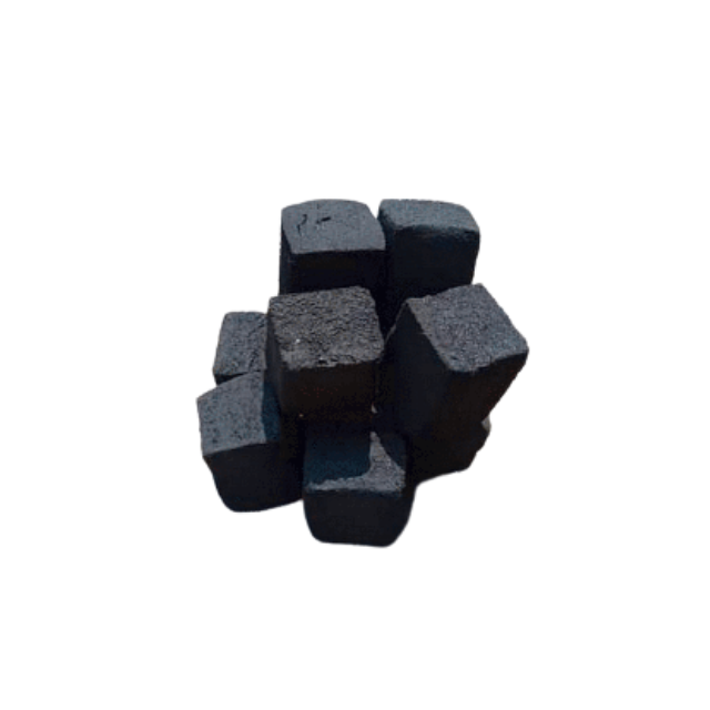 Competitive Price 100% Coconut Shell Charcoal For Shisha Hookah With 7200 - 6500 kcal White Grey Ash Color