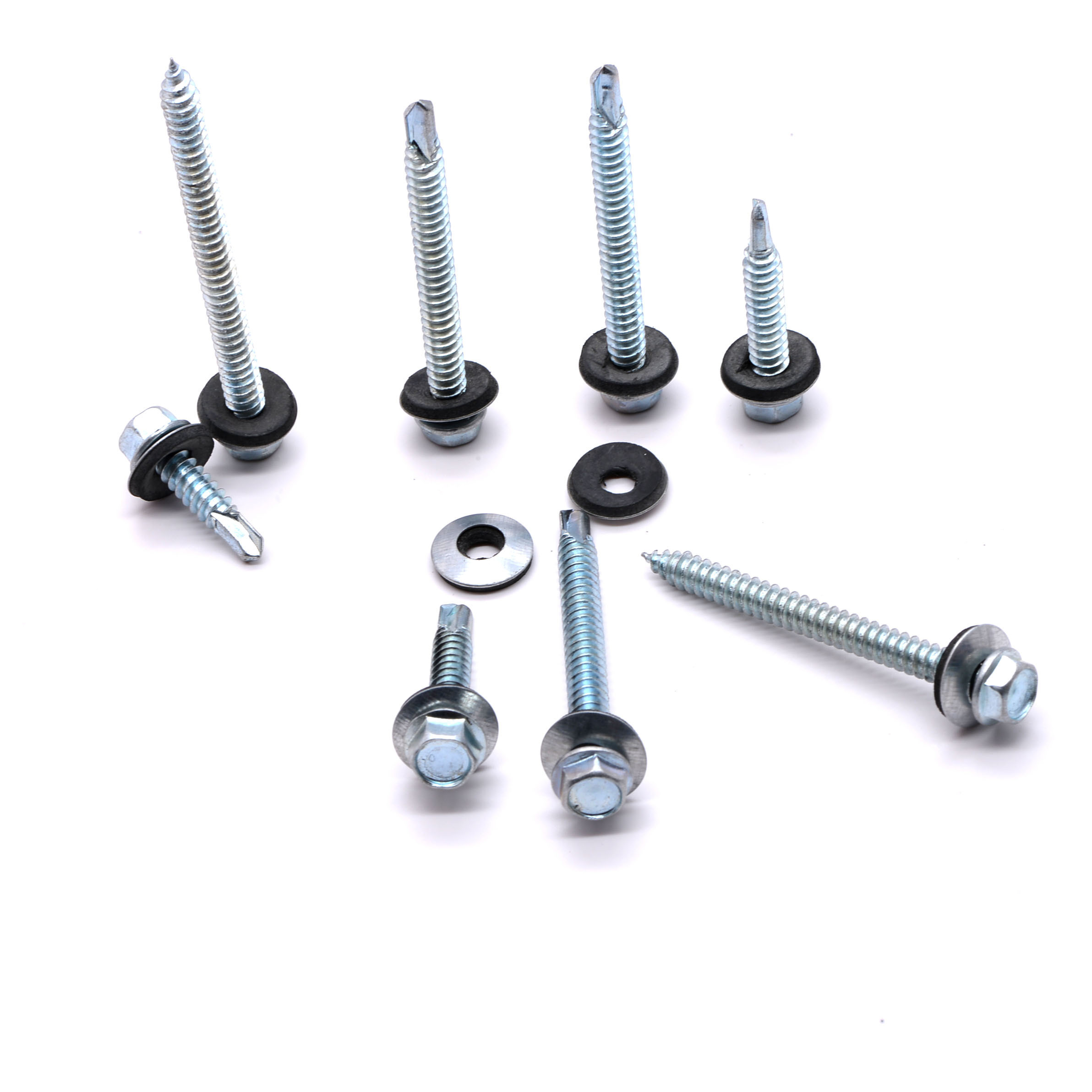 white zinc drywall screws  umbrella self drill screw