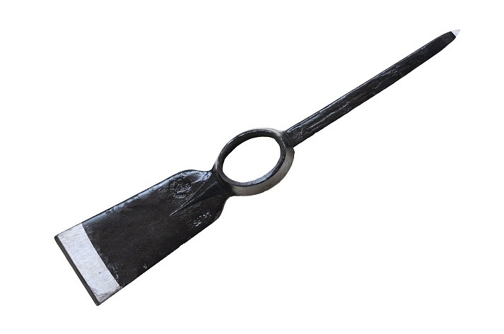 P404 FORGED STEEL PICK WITH FIBERGLASS HANDLE GARDEN STEEL PICKAXES SPECIFICATIONS PICK AXE MATTOCK HEAD