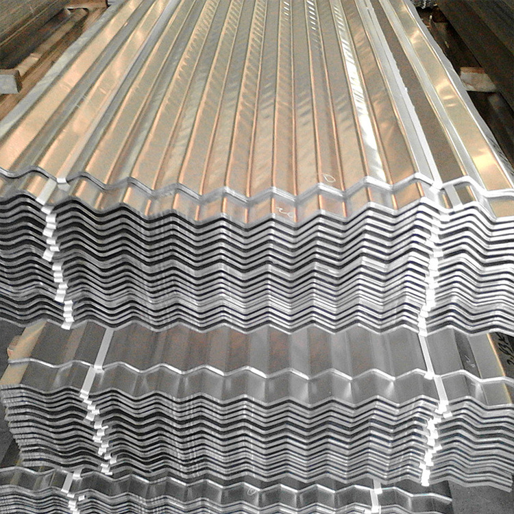 Hot Selling Cheaper Aluzinc Corrugated Roof Tiles Convex Steel Prepainted Galvalume Trapezoidal Roofing Sheet