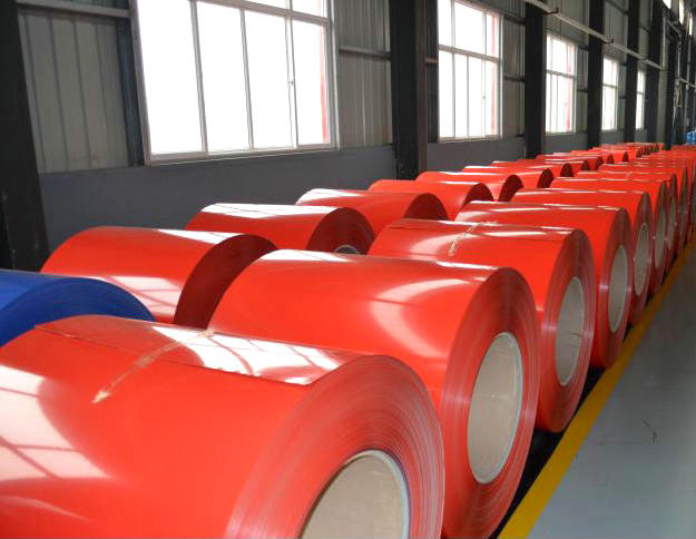 Cheap  pre-painted steel coil ,PPGI galvanized steel color coated steel coils from Shandong