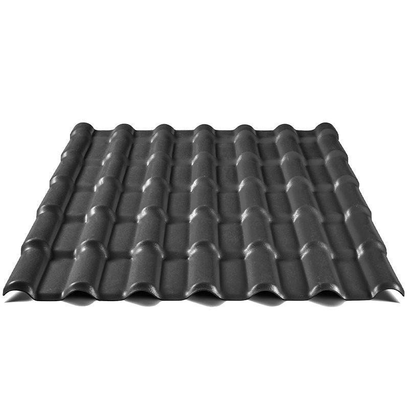 pvc slate roof tiles waterpoof asa pvc roof tile plastic roofing sheet