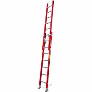 Heavy duty telescopic extension ladder fiberglass folding combination step fiberglass extension ladder