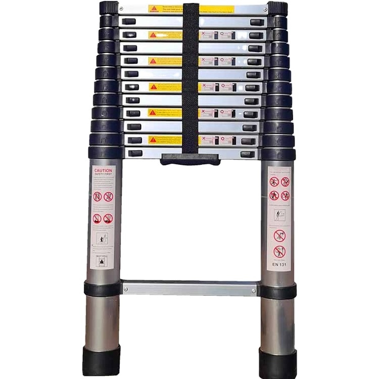 safety folding ladde 6.2m aluminum climbing telescopic ladder