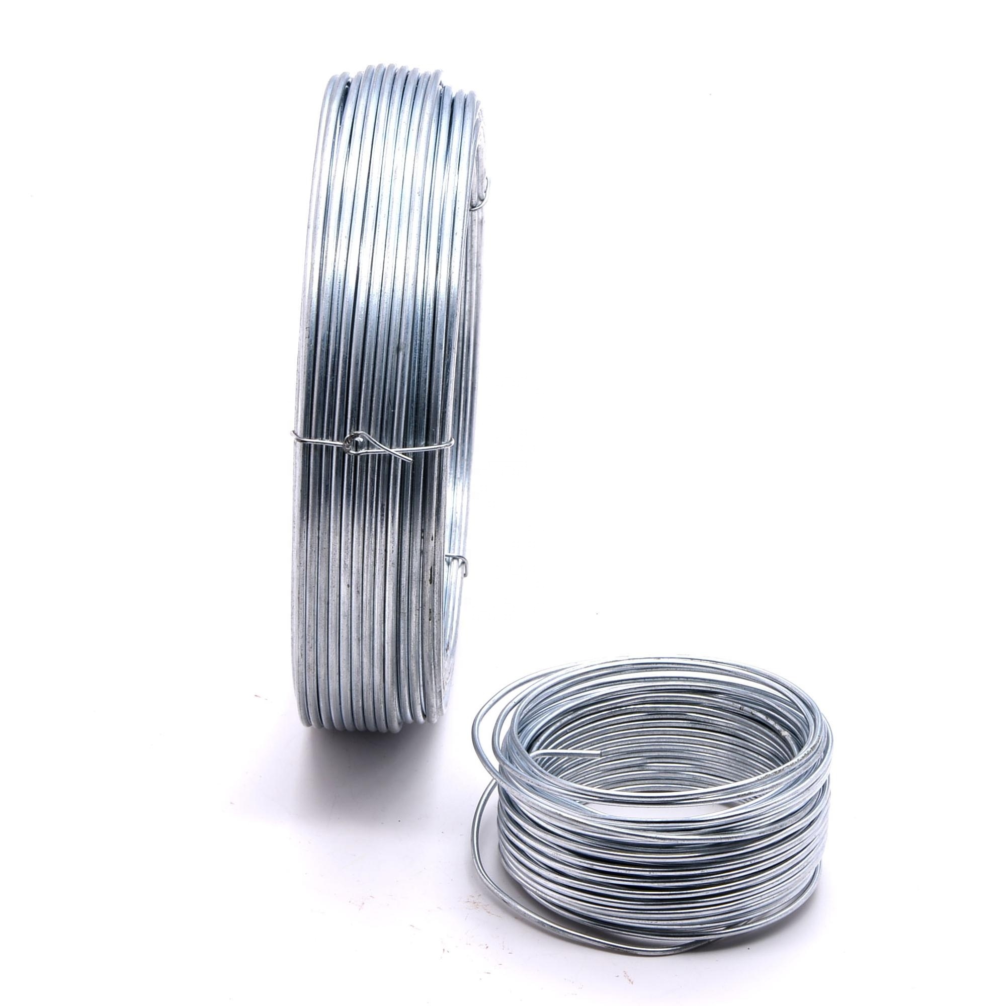 10mm galvanize steel cross wire rope 9 gauge galvanized aluminum wire