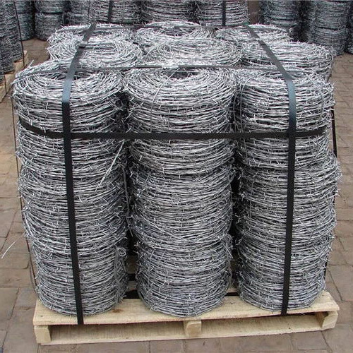 chain link fence barbed wire extension arms cheap barbed wire electro galvanized barbed wire