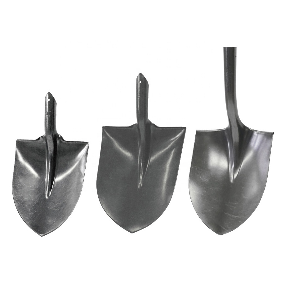 hot sale steel handle S503Y shovel S518 shovel with wooden handle in the Middle East