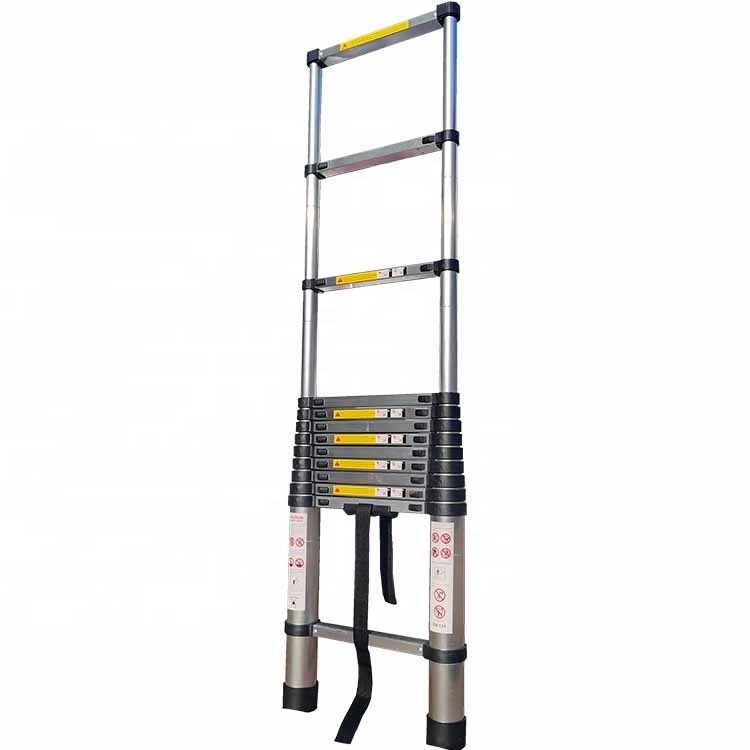 safety folding ladde 6.2m aluminum climbing telescopic ladder