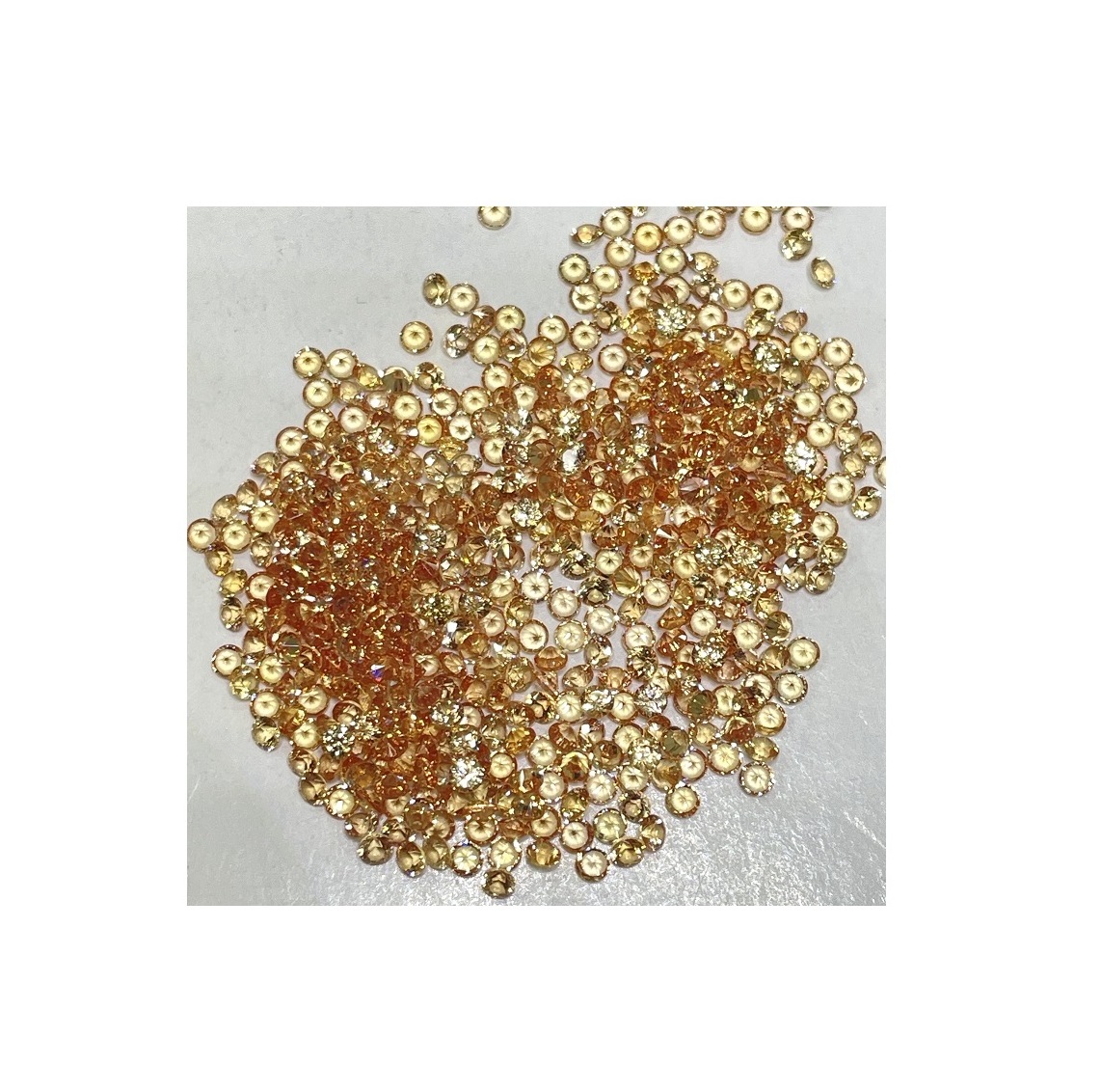 Diamond Cut Natural Yellow Sapphire Gemstones for Making ring earring Bracelet for Girls Available at Wholesale Price