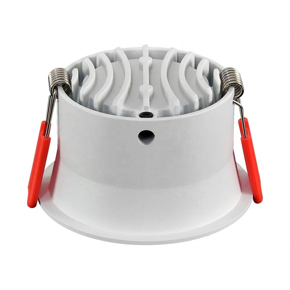 Led Downlight Ip20 4 Inch Dimmable Fixture Commercial Cct 7W 12W 18W Smart Cob Recessed Led Downlight