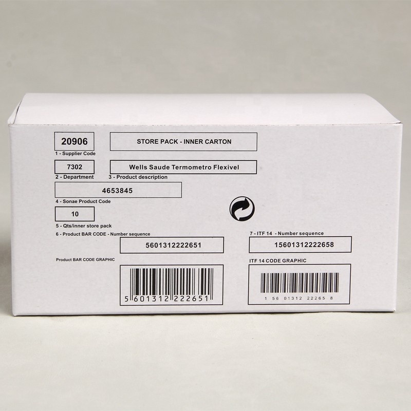 Automatic Bottom Buckle Cartridge Custom Paper Box Product Packaging Box