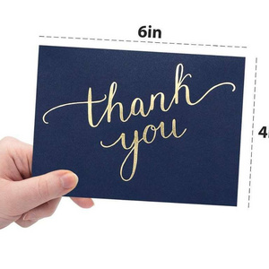 Custom Business Thank You Cards Bulk Blank Note Cards with Envelopes Wedding Card