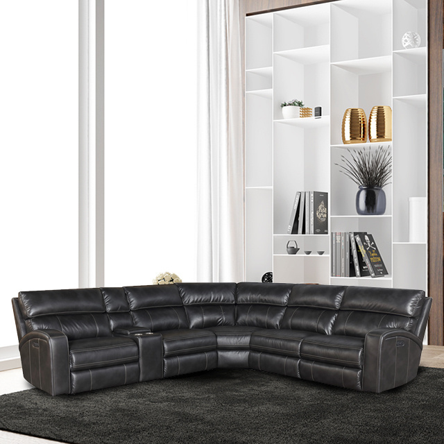 Custom Italian High-end Modular Sectional Leather Sofa Modern Design Velvet Curved Sofa For Villa And Living Room Furniture