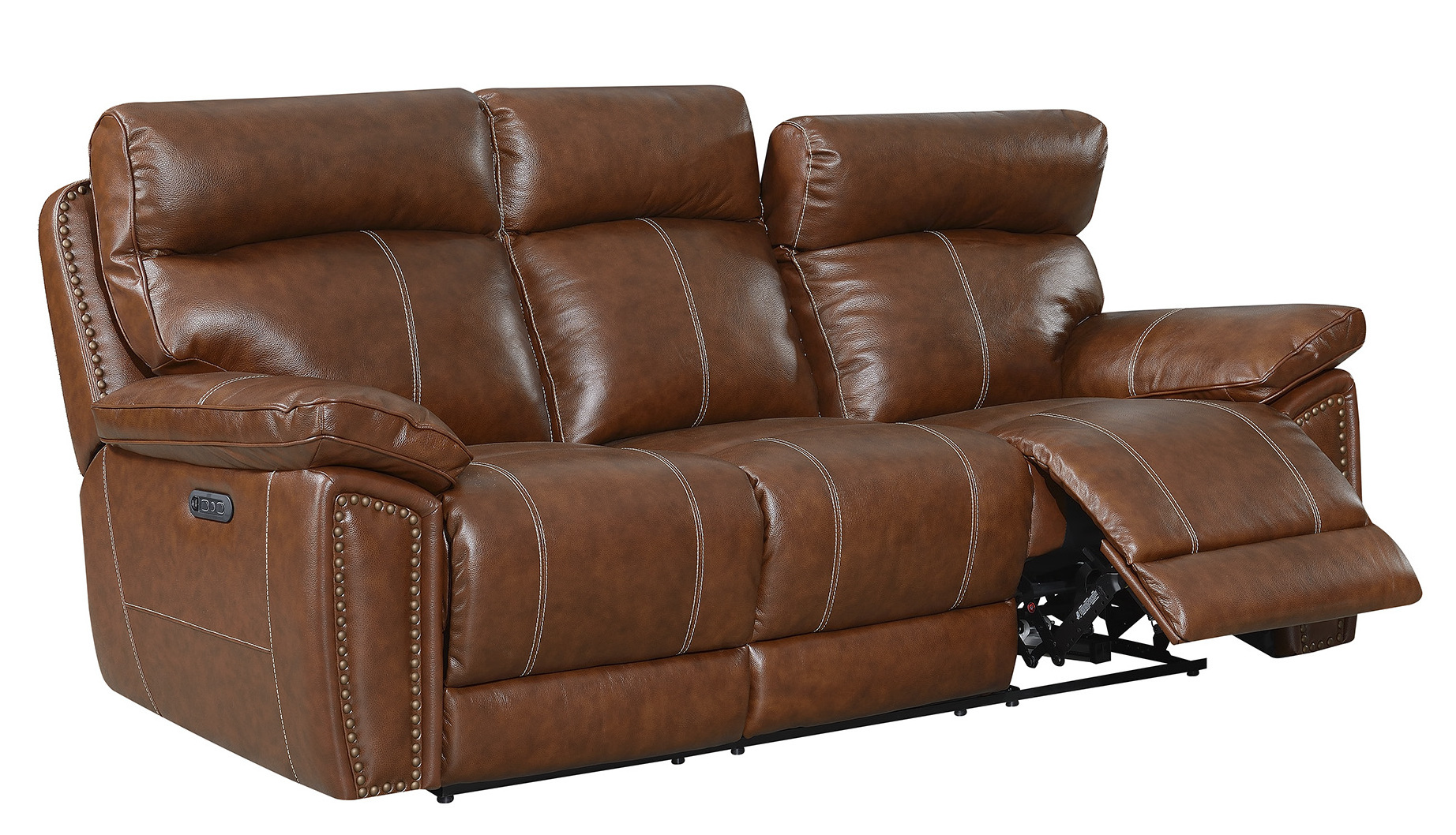 New design european modern luxury functional leather sofa set for living room furniture sets sofa design