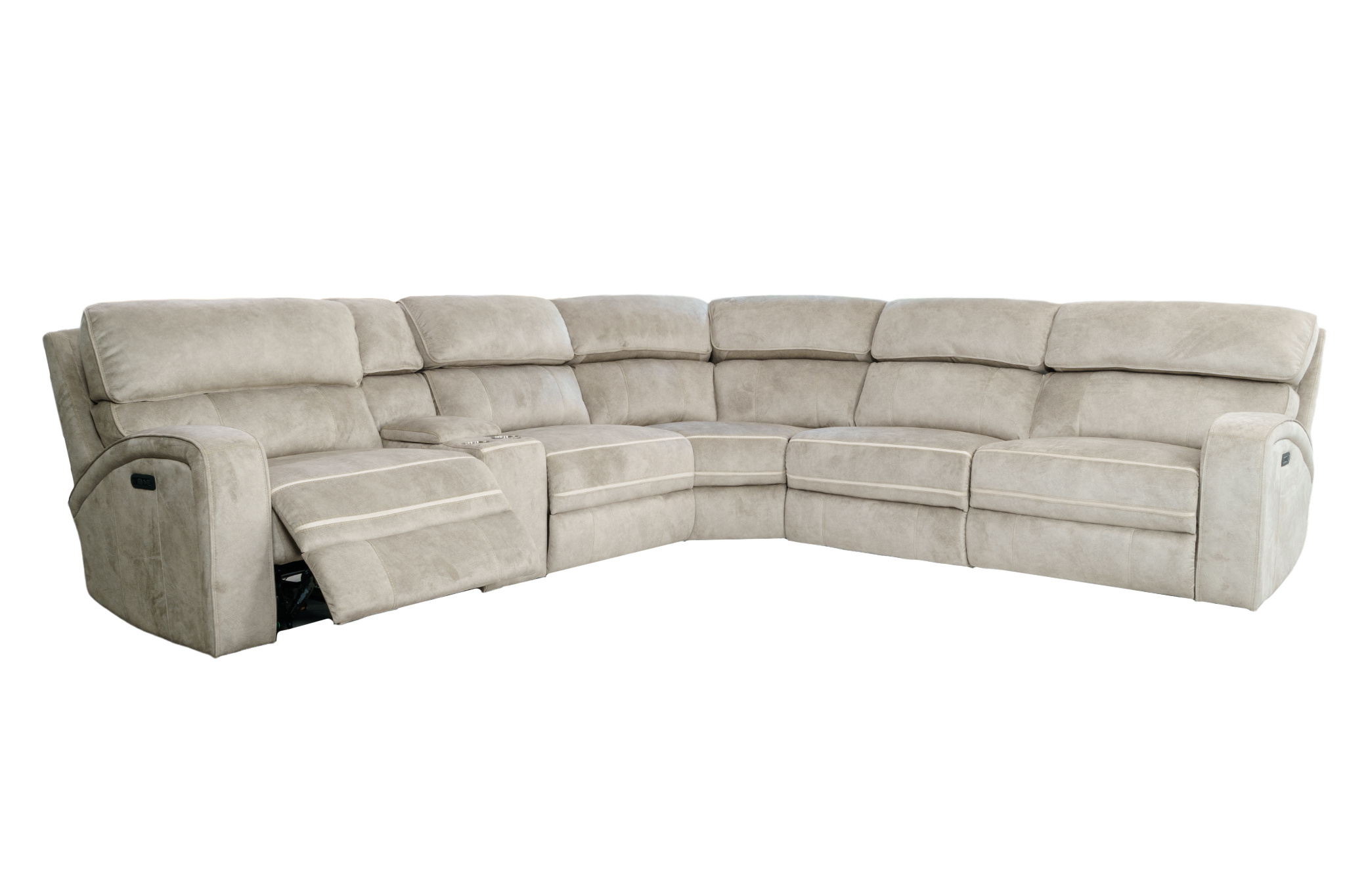 Custom Italian High-end Modular Sectional Leather Sofa Modern Design Velvet Curved Sofa For Villa And Living Room Furniture